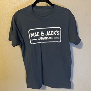 Mac & Jack's Men's Short-Sleeve Logo Tee — Navy